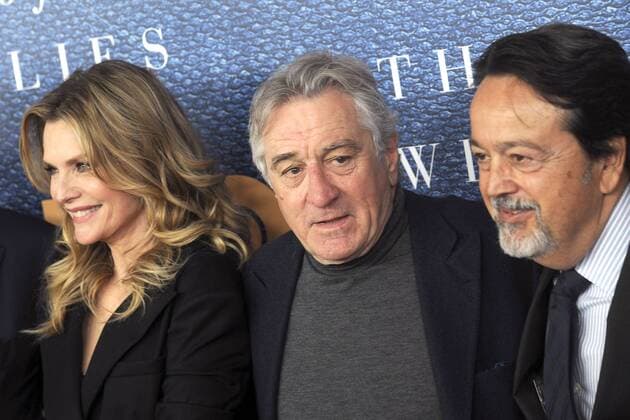 Michelle Pfeiffer, Robert De Niro und Len Amato bei der Premiere des HBO TV-Movies The Wizard of Lies im Museum of Modern Art. New York, 11.05.2017 Foto:xD.xVanxTinex xFuturexImage