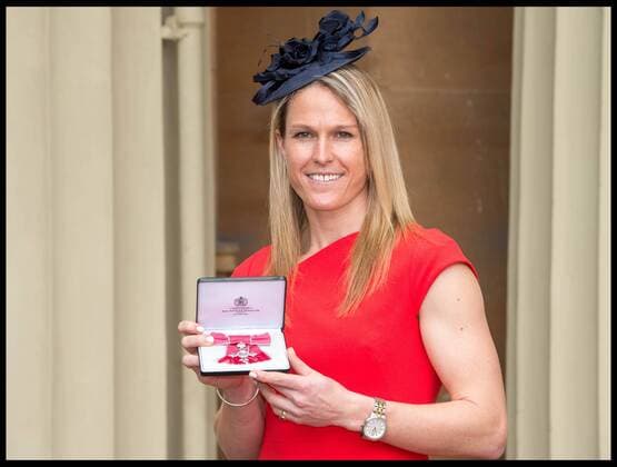 . 12 05 2017. London, United Kingdom. Investitures at Buckingham Palace. Chay (Christa) Cullen, hockey player awarded an MBE by the Duke of Cambridge at the Investiture ceremony at Buckingham Palace.  xPetexMaclainex xi-Imagesx IIM-15106-0037