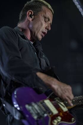 Gavin Rossdale, vocalist for Bush performs at 2017 Beale Street Music Festival at Tom Lee Park in Memphis, Tenn. on May 7, 2017. USA - 2017 - Beale Street Music Festival  Copyright: xJamiexGilliamx