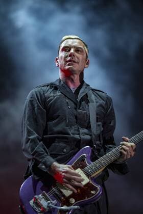 Gavin Rossdale, vocalist for Bush performs at 2017 Beale Street Music Festival at Tom Lee Park in Memphis, Tenn. on May 7, 2017. USA - 2017 - Beale Street Music Festival  Copyright: xJamiexGilliamx