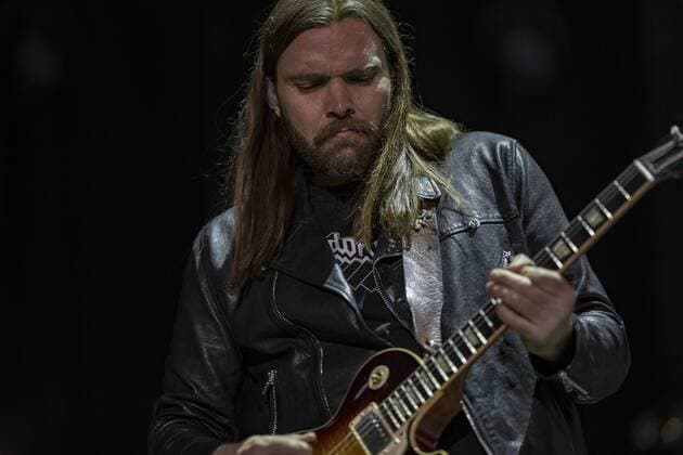 Chris Traynor, guitarist for Bush performs at 2017 Beale Street Music Festival at Tom Lee Park in Memphis, Tenn. on May 7, 2017. USA - 2017 - Beale Street Music Festival  Copyright: xJamiexGilliamx