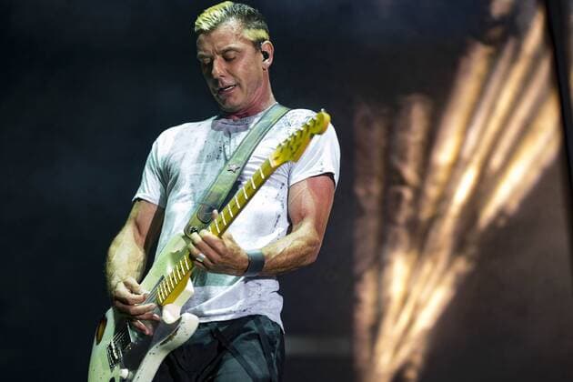 Gavin Rossdale, vocalist for Bush performs at 2017 Beale Street Music Festival at Tom Lee Park in Memphis, Tenn. on May 7, 2017. USA - 2017 - Beale Street Music Festival  Copyright: xJamiexGilliamx