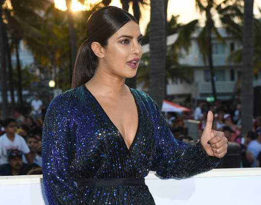 Cast member Priyanka Chopra attends the US premiere of the motion picture Baywatch in Lummus Park, Miami Beach, Florida, May 13, 2017. The movie is a remake of the TV series that ran from 1989-2001.  MIA20170513177 GARYxIxROTHSTEIN