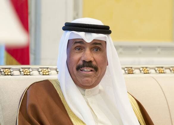 Der Kronprinz von Kuwait, Scheich Nawaf Al-Ahmad Al-Jaber Al-Sabah. Kuwait Stadt Kuwait Copyright: xThomasxKoehlerx
