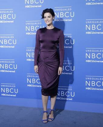 Jaimie Alexander arrives on the red carpet at the 2017 NBCUniversal Upfront at Radio City Music Hall on May 15, 2017 in New York City.  NYP20170515131 JOHNxANGELILLO