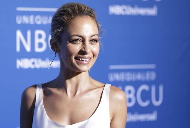 Nicole Richie arrives on the red carpet at the 2017 NBCUniversal Upfront at Radio City Music Hall on May 15, 2017 in New York City.  NYP20170515145 JOHNxANGELILLO