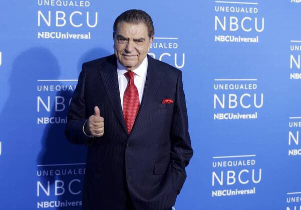 Don Francisco arrives on the red carpet at the 2017 NBCUniversal Upfront at Radio City Music Hall on May 15, 2017 in New York City.  NYP20170515165 JOHNxANGELILLO