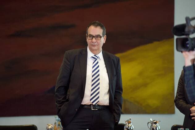 Regierungssprecher Georg Streiter vor Beginn der Kabinettssitzung im Kanzleramt, Berlin, 29.01.2014. Berlin Deutschland Copyright: xMichaelxGottschalkx