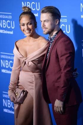 NBCUniversal Upfront Jennifer Lopez;Derek Hough New York City United States  517320