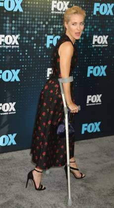 May 15, 2017 - New York, New York, U.S. - Actress GILLIAN ANDERSON attends the 2017 FOX Upfront held Wollman Rink in Central Park. New York U.S. - ZUMAk03_ 20170515_zaf_k03_042 Copyright: xNancyxKaszermanx