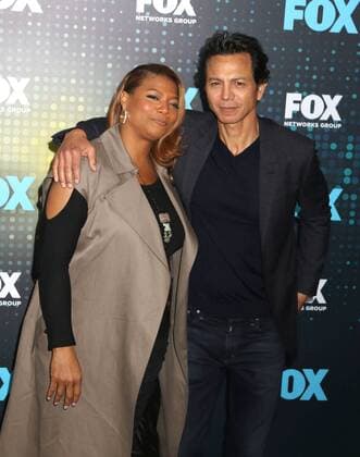 May 15, 2017 - New York, New York, U.S. - Actors QUEEN LATIFAH and BENJAMIN BRATT attend the 2017 FOX Upfront held Wollman Rink in Central Park. New York U.S. - ZUMAk03_ 20170515_zaf_k03_216 Copyright: xNancyxKaszermanx
