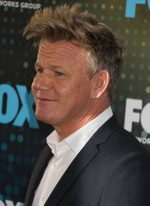 May 15, 2017 - New York, New York, U.S. - Chef GORDON RAMSAY attends the 2017 FOX Upfront held Wollman Rink in Central Park. New York U.S. - ZUMAk03_ 20170515_zaf_k03_246 Copyright: xNancyxKaszermanx
