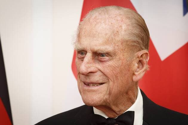 Prinz Philip, Duke of Edingburgh. Queen Elizabeth II. beim abendlichen Defilee im Schloss Bellvue, Berlin, 24.06.2015. Deutschland Copyright: xUtexGrabowskyxx