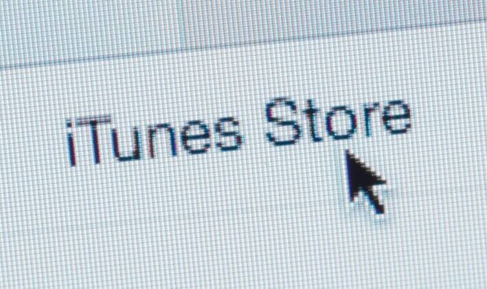 Schriftzug iTunes Store auf einem Computerbildschirm. Berlin, 21.01.2016. Berlin Deutschland Copyright: xThomasxTrutschelx