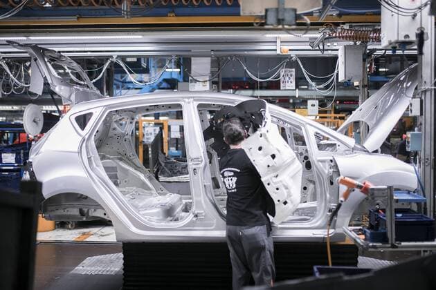 Mechaniker bei der Fertigung des Ford Fiesta im Ford-Werk in Koeln-Niehl, Koeln, 15.02.2017. , available, , Koeln Deutschland Copyright: xFlorianxGaertnerx