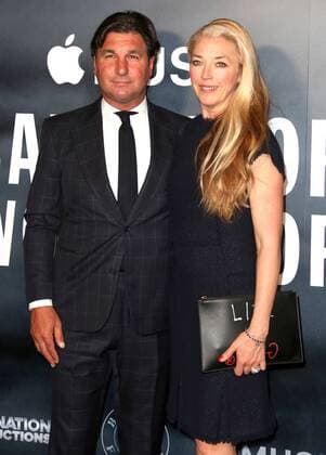 Can t Stop, Won t Stop: A Bad Boy Story - UK Film Premiere London, UK. George Veroni & Tamara Beckwith at Can t Stop, Won t Stop: A Bad Boy Story - UK Film Premiere, Curzon Mayfair, London UK, 16 May 2017. LMK394-J305-170517 