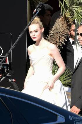70th Cannes Film Festival -Elle Fanning leaves the Martinez Hotel to attends Ismael s Ghost premiere Elle Fanning Cannes France  517965