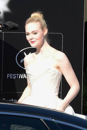 70th Cannes Film Festival -Elle Fanning leaves the Martinez Hotel to attends Ismael s Ghost premiere Elle Fanning Cannes France  517965