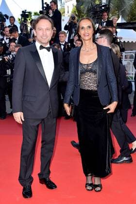 70th Cannes Film Festival - Premiere of Les Fantômes d Ismael Karine Silla;Vincent Perez Cannes France  517945