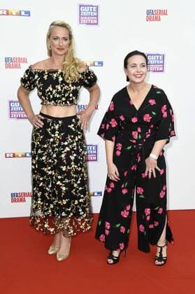 Eva Mona Rodekirchen und Nadine Hofmann bei der GZSZ Party 25 Jahre GZSZ im Delphi Filmpalast. Berlin, 17.05.2017 Foto:xF.xKernx xFuturexImage