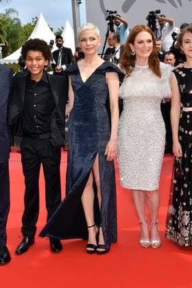 70Â°Cannes Film Festival 2017,Red carpet film Wonderstruck . Pictured: Julienne Moore, Michele Williams, Jaden Michael  Copyright: xCamillaxMorandi Cannesx xIPAx xCannesx