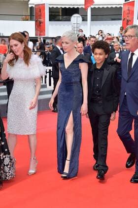70th Cannes Film Festival - Premiere of the film Wonderstruck Julianne Moore;Michelle Williams;Todd Haynes;Jaden Michael Cannes France  518367