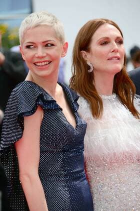 Cannes - Premiere Wonderstruck 217716 Degun-Paoli Starface 2017-05-18 Cannes France 70eme Festival International du Film de Cannes. Montee des Marches du film Wonderstuck . 70th International Cannes Film Festival. Red Carpet of Wonderstuck movie. Moore, Julianne; Williams, Michelle  Copyright: xDegun-Paolix STAR_217716_053