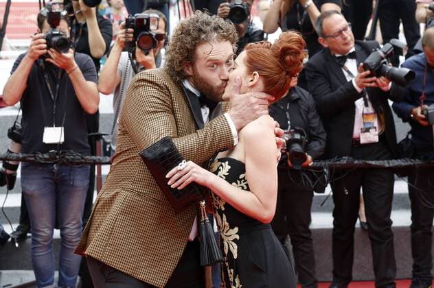T.J. Miller and Kate Gorney at the Wonderstruck premiere during the 70th Cannes Film Festival at the Palais des Festivals on May 18, 2017 in Cannes, France Foto:xD.xBedrosianx xFuturexImage