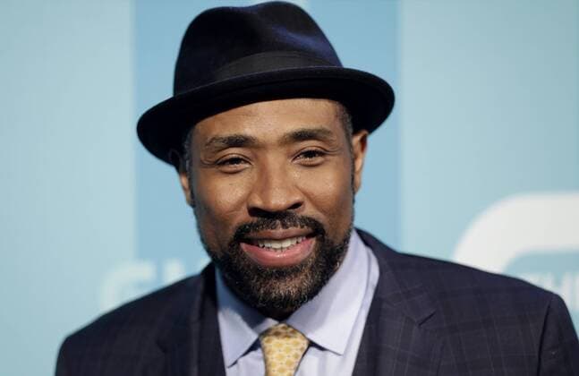 Cress Williams arrives on the red carpet at the 2017 CW Upfront at the London Hotel on May 18, 2017 in New York City.  NYP20170518134 JOHNxANGELILLO