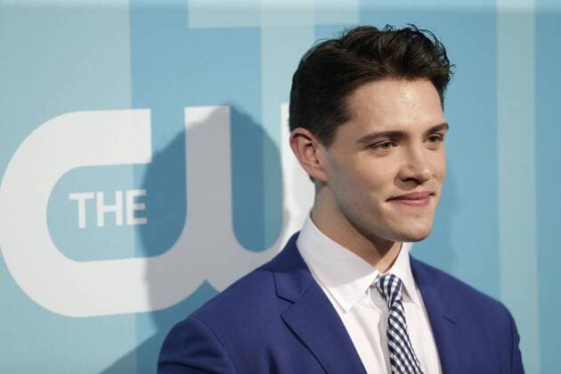 Casey Cott arrives on the red carpet at the 2017 CW Upfront at the London Hotel on May 18, 2017 in New York City.  NYP20170518126 JOHNxANGELILLO