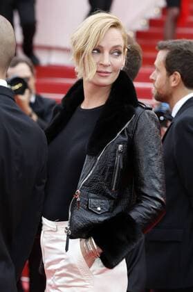 Uma Thurman at the Nelyubov Loveless premiere during the 70th Cannes Film Festival at the Palais des Festivals on May 18, 2017 in Cannes, France Foto:xD.xBedrosianx xFuturexImage