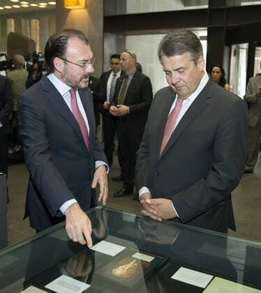 Bundesaussenminister Sigmar Gabriel trifft den Aussenminister von Mexiko, Luis Videgaray Caso, in Mexiko Stadt. 19.05.2017, Mexico City Mexico Copyright: xThomasxKoehlerx