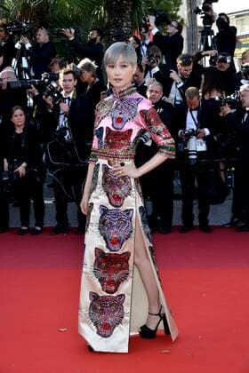 70th Cannes Film Festival 2017, Red carpet film Okja . Pictured: Li Yuchun  Copyright: xSimonexComix xCannesx xIPAx xCannesx