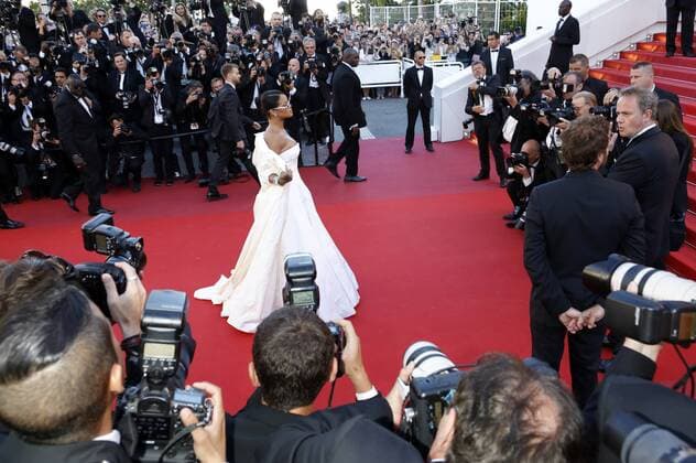 Rihanna at the Okja premiere during the 70th Cannes Film Festival at the Palais des Festivals on May 19, 2017 in Cannes, France Foto:xD.xBedrosianx xFuturexImage