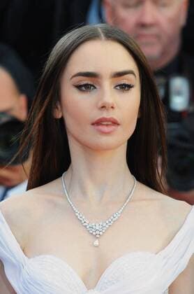 70th Festival de Cannes, France. Red Carpet at the Film - Festival with Lili Collins.