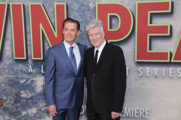 May 19, 2017 - Los Angeles, CA, United States - 19 May 2017 - Los Angeles, California - Kyle MacLachlan, David Lynch. Premiere Of Showtime s Twin Peaks held at Theater at The Ace Hotel in Los Angeles. Photo Credit: AdMedia Los Angeles United States - ZUMAa123 20170519_zaa_a123_135 Copyright: xBirdiexThompsonx