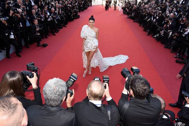 Kendall Jenner CINEMA : 70 eme Festival de Cannes - Tapis Rouge 120 Battements Par Minute - 20 05 2017 LoicThebaud Panoramic 
