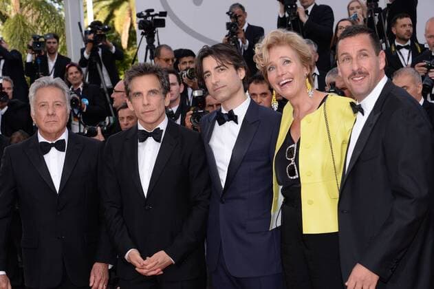 Bilder des Tages 217837 Degun-Paoli Starface 2017-05-21 Cannes France 70eme Festival International du Film de Cannes. Montee des Marches du film The Meyerowitz Stories . 70th International Cannes Film Festival. Red Carpet of The Meyerowitz Stories movie Hoffman, Dustin; Stiller, Ben; Thompson, Emma; Sandler, Adam; Baumbach, Noah  Copyright: xDegun-Paolix STAR_217837_071