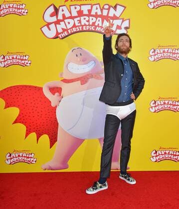 Thomas Middleditch arrives at the premiere of Captain Underpants: The First Epic Movie at the Regency Village Theater in Los Angeles, California on May 21, 2017.  LAP2017052105 CHRISTINExCHEW