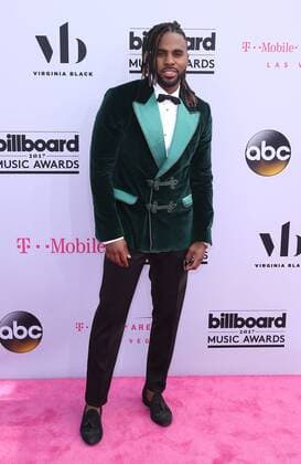 May 21, 2017 - Las Vegas, NV, United States - 21 May 2017 - Las Vegas, Nevada - Jason Derulo. 2017 Billboard Music Awards Arrivals at T-Mobile Arena. Photo Credit: MJT AdMedia Las Vegas United States - ZUMAa123 20170521_zaa_a123_177 Copyright: xMjt Admediax