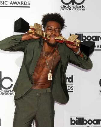 May 21, 2017 - Las Vegas, NV, USA - LAS VEGAS - MAY 21: Desiigner, Sidney Royel Selby III at the 2017 Billboard Awards Press Room at the T-Mobile Arena on May 21, 2017 in Las Vegas, NV Las Vegas USA - ZUMAb170 20170521_zap_b170_027 Copyright: xKayxBlakex