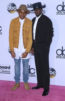 May 21, 2017 - Las Vegas, NV, United States - 21 May 2017 - Las Vegas, Nevada - Christopher Jordan Wallace, Sean Combs. 2017 Billboard Music Awards Press Room at T-Mobile Arena. Photo Credit: MJT AdMedia Las Vegas United States - ZUMAa123 20170521_zaa_a123_444 Copyright: xMjt Admediax