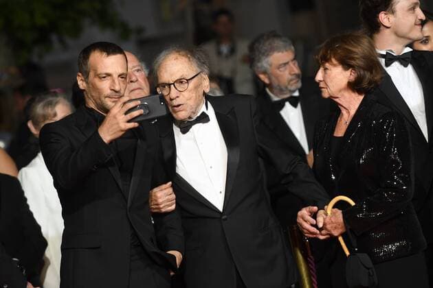 Cannes - Premiere Happy End 217887 Degun-Paoli Starface 2017-05-22 Cannes France 70eme Festival International du Film de Cannes. Montee des Marches du film Happy End . 70th International Cannes Film Festival. Red Carpet of Happy End movie Kassovitz, Mathieu; Trintignant, Jean Louis; Hoepfner, Marianna  Copyright: xDegun-Paolix STAR_217887_006