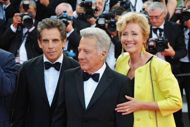 70th Festival de Cannes, France. THE MEYEROWITZ STORIES red carpet at the Film - Festival with Ben Stiller, Dustin Hoffman, Emma Thompson.