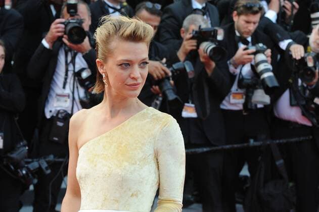 70th Festival de Cannes, France. THE MEYEROWITZ STORIES red carpet at the Film - Festival with Heike Makatsch.