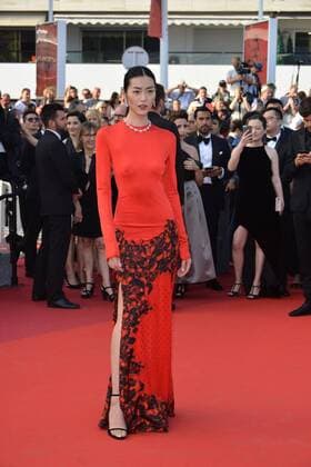 70th Cannes Film Festival 2017, Red carpet film The Beguiled . Pictured: Liu Wen  Copyright: xSimonexComix xCannesx xIPAx xCannesx