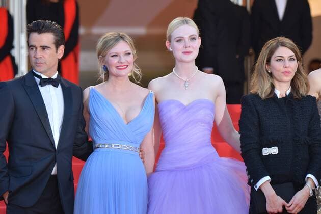 70th Cannes Film Festival - Premiere of The Beguiled - Les Proies Colin Farrell;Kirsten Dunst;Elle Fanning;Sofia Coppola Cannes France  520717