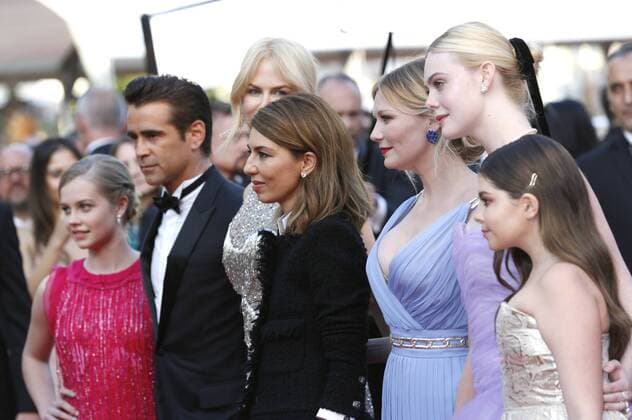 Angourie Rice, Colin Farrell, Nicole Kidman, Sofia Coppola, Kirsten Dunst, Elle Fanning and Addison Riecke at the The Beguiled Die Verführten premiere during the 70th Cannes Film Festival at the Palais des Festivals on May 24, 2017 in Cannes, France Foto:xD.xBedrosianx xFuturexImage
