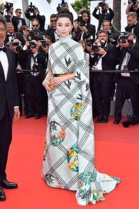 70eme Festival du Film de Cannes - Montee des marches du film L Amant Double Fan BingBing Cannes France  521410