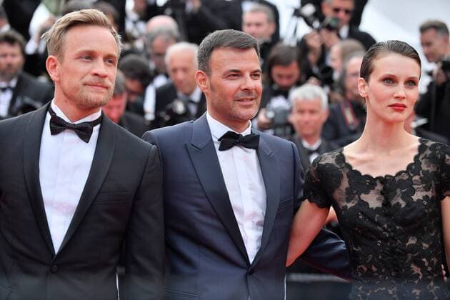 218052 Degun-Paoli Starface 2017-05-26 Etats-Unis 70eme Festival International du Film de Cannes. Montee des Marches du film L amant Double . 70th International Cannes Film Festival. Red Carpet of L amant Double movie .  Copyright: xDegun-Paolix STAR_218052_160